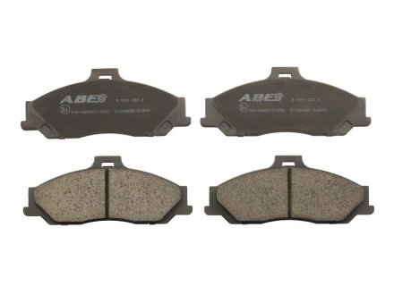 Тормозные колодки, дисковые ABE C13048ABE