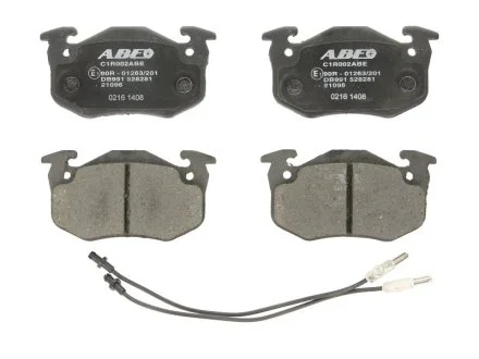 Тормозные колодки, дисковые ABE C1R002ABE