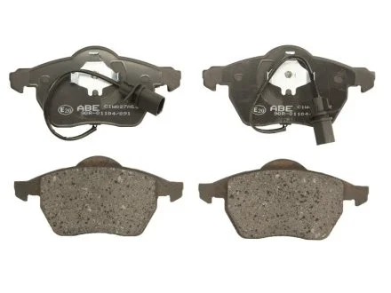 Тормозные колодки, дисковые ABE C1W027ABE