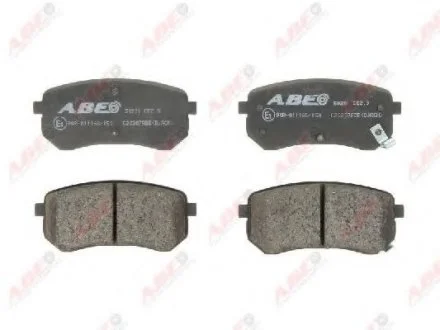 Тормозные колодки, дисковые ABE C20307ABE