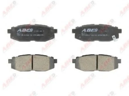 Тормозные колодки, дисковые ABE C27004ABE