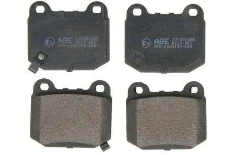Тормозные колодки, дисковые ABE C27008ABE