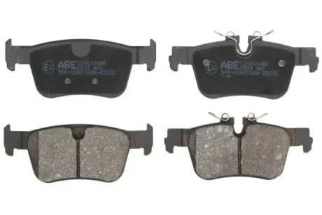 Тормозные колодки, дисковые ABE C2V010ABE