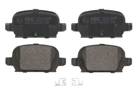 Тормозные колодки, дисковые ABE C2X018ABE