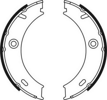 Тормозные колодки, барабанные ABE CRM003ABE