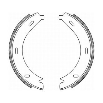 Гальмівні колодки, барабанні ABE CRM005ABE