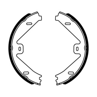Тормозные колодки, барабанные ABE CRM014ABE