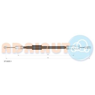Трос ручного тормоза ADRIAUTO 27.0223.1