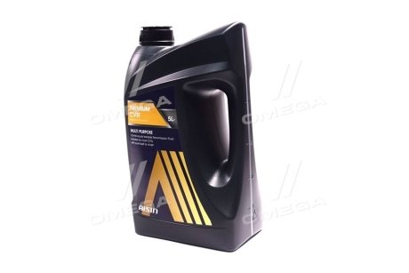 Трансмиссионное масло Premium CVTF, 5л AISIN CVTF-90005