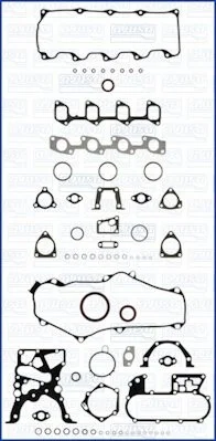 Комплект прокладок двигуна (без ГБЦ) TOYOTA HIACE IV, HILUX (V,VI) 2.4, 2.8d Ajusa AJUSA 51009400 (фото 1)