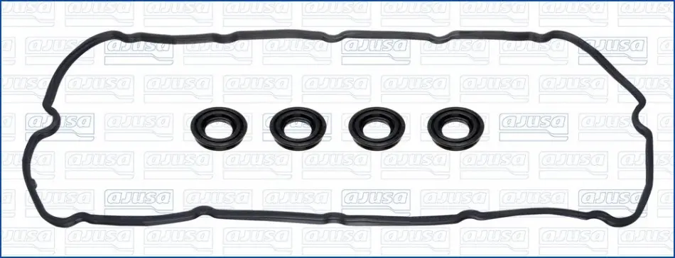 Прокладка клапанної кришки (к-кт) Citroen Jumper II/ Ford Transit (00-) 2.2, 2.4d Ajusa AJUSA 56062700 (фото 1)