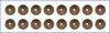Компл. сальников клапана RENAULT MEGANE II, III 1.6, 2.0i Ajusa AJUSA 57031200 (фото 1)