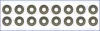 Комплект сальников клапана HYUNDAI ACCENT III 1.4, 1.6i, TUCSON (04-12) 2.0i AJUSA 57052300 (фото 2)
