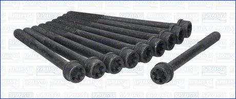Комплект болтов с головкой системы TORX из черного металла AJUSA 81039200