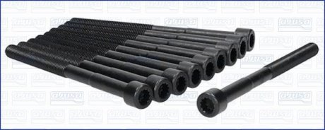 Комплект болтов с головкой системы TORX из черного металла AJUSA 81042100