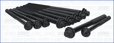 Комплект болтов с головкой системы TORX из черного металла AJUSA 81043700