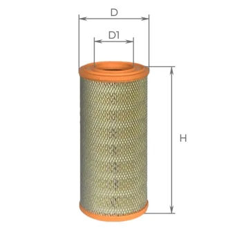 Фільтр повітряний Iveco Daily, 2.4-3.9, 85-99 Альфа ALPHA FILTER AF0144