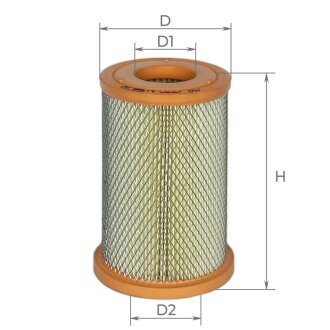 ЕФ повітряний (NISSAN Navara, Pick Up, NP300 Pick Up) ALPHA FILTER AF0227