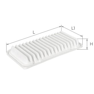 Фильтр воздушный TOYOTA AVENSIS (T25), COROLLA (E12U, E12J) Альфа ALPHA FILTER AF1001