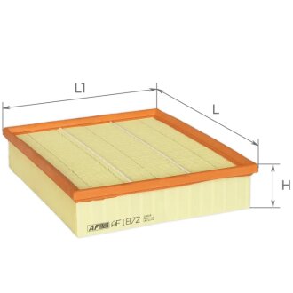 Фільтр повітряний JEEP Cherokee III, Liberty II; DODGE Nitro Альфа ALPHA FILTER AF1872