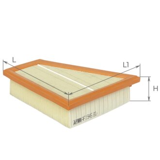 Фильтр воздушный BMW 5, 5GT, X1, Z4 Альфа ALPHA FILTER AF1945