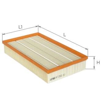 Фильтр воздушный Audi A3, Q3, TT/ TTS/ TTRS III; SKODA Kodiaq; VW Arteon, Passat, Tiguan (AF1941) Альфа ALPHA FILTER AF1956