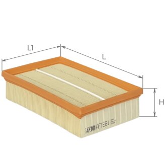 Фильтр воздушный AUDI A1, A3, A3+Cabriolet Q2, Q3; CUPRA Formentor; SEAT Arona, Ateca; SCODA; VW Альфа ALPHA FILTER AF1961