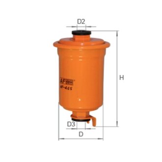 Фильтр топливный ALPHA FILTER AF465