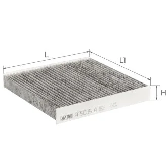 Фильтр салона ALPHA FILTER AF5035A
