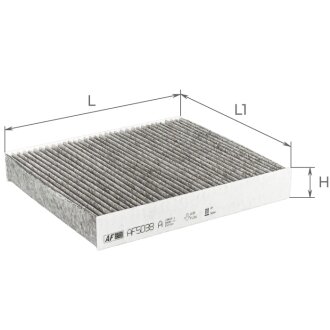 Фільтр салону ALPHA FILTER AF5038A
