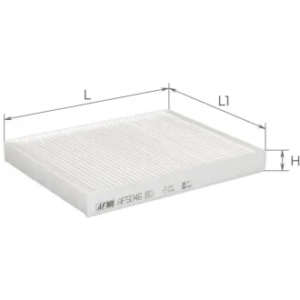 Фильтр салона VW Touareg 2,5-6,0 02-10, Amarok 2,0L 10-, Transporter 1,9-3,2L 03- / Audi Q7 3,0-4,2L 03-  Альфа ALPHA FILTER AF5046