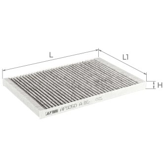 Фильтр салона (с акт углем)Hyundai i30 I 1,4, i30 I 2,0, Kia Ceed 1,4 / 1,6, PRO Ceed 1,6 Альфа ALPHA FILTER AF5050A