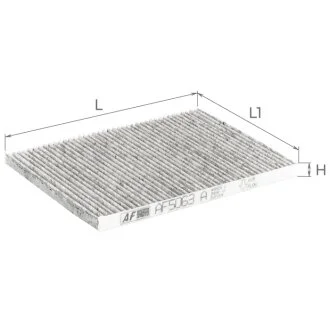 Фильтр салона ALPHA FILTER AF5063A