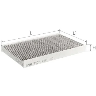 Фильтр салона ALPHA FILTER AF5071A