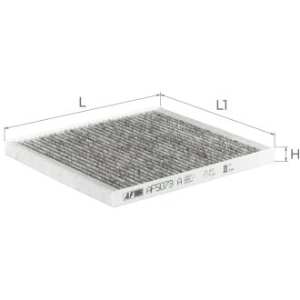 Фильтр салона (с акт углем)Hyundai Accent 1,4-1,6L 11-, Tucson1,4-1,6L/1,6D 11- / Kia Sportage 11-, Rio 05-, Cerato 08- Альфа ALPHA FILTER AF5073A