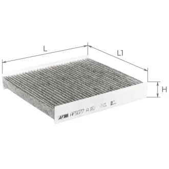 Фільтр салону ALPHA FILTER AF5077A
