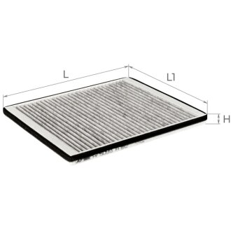 Фильтр салона (с акт углем) SUZUKI Ignis II, Wagon R+; SUBARU Justy III Альфа ALPHA FILTER AF5093a