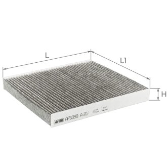 Фильтр салона (с акт углем)VW Sharan 2,0L 10-15 / Audi A6 94-97 Альфа ALPHA FILTER AF5099A