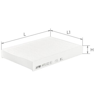 Фильтр салона Peugeot 508 1,6-2,0/2,0-2,2Hdi 10- Альфа ALPHA FILTER AF5102