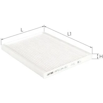 Фільтр салону Suzuki Grand Vitara 1,6-3,2L 05-  Альфа ALPHA FILTER AF5124
