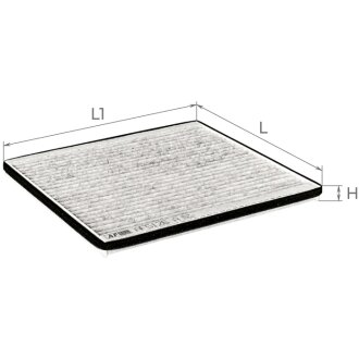 Фильтр салона (с акт углем)Toyota Rav4 1,8-2,0L/2,0D 00-06, Yaris 1,0-1,5L/1,4D 01-05 / Subaru Legacy 2,0D 08-, Outback 2,0D 08-09 Альфа ALPHA FILTER AF5126a