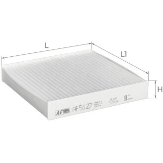 Фильтр салона Honda Jazz 1,2-1,5L 02-, City 1,5L 00-03 Альфа ALPHA FILTER AF5127