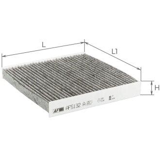 Фильтр салона ALPHA FILTER AF5132A