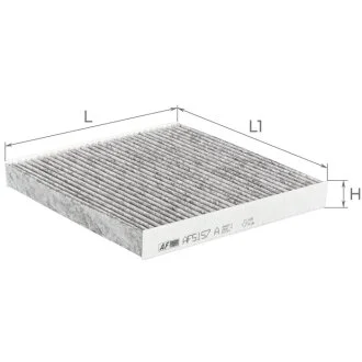 Фільтр салону ALPHA FILTER AF5157A