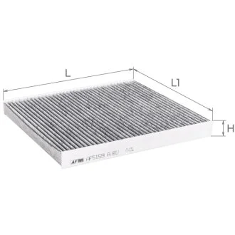 Фільтр салону ALPHA FILTER AF5159A