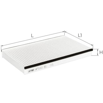 Фільтр салону ALPHA FILTER AF5161