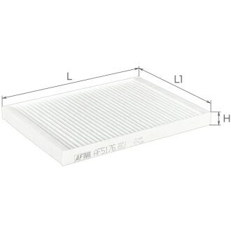 Фильтр салона Renault Koleos 2,0Dci 08- Альфа ALPHA FILTER AF5176