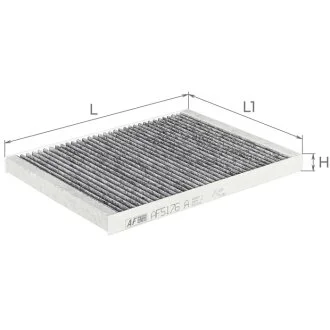 Фільтр салону ALPHA FILTER AF5176A
