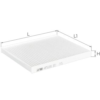 Фильтр салона Hyundai ix20 1,4-1,6L/1,6Crdi 10- / Kia Venga 1,4-1,6L/1,6Crdi 10- Альфа ALPHA FILTER AF5181