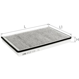 Фільтр салону ALPHA FILTER AF5187A